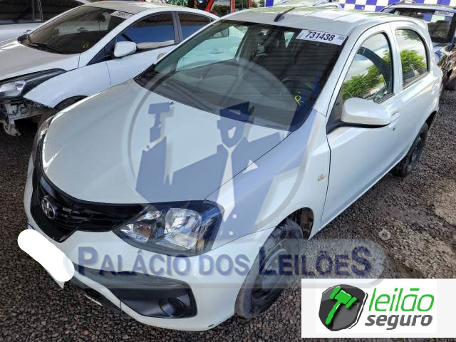 LOTE 023  TOYOTA/ETIOS PLATINUM AT 1.5 16V DUAL VVT-I